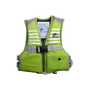 ファインジャパン ジュニア フローティングベスト 子供用 Sサイズ FV-6116 グリーン