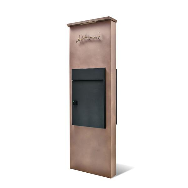 福彫 機能門柱 ランパードカーゴ アッシュブラウン FLPC-AB