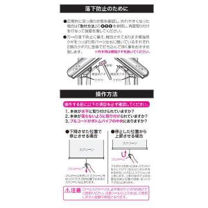フルネス 強力つっぱりロールスクリーン アイボ...の詳細画像4