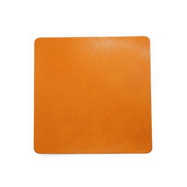 栃木レザー 四角形コースター ot-018