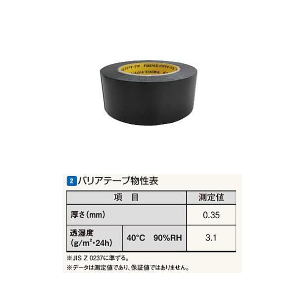 フクビ バリアテープ R 0.35mm×50mm×20m BRTR 16巻