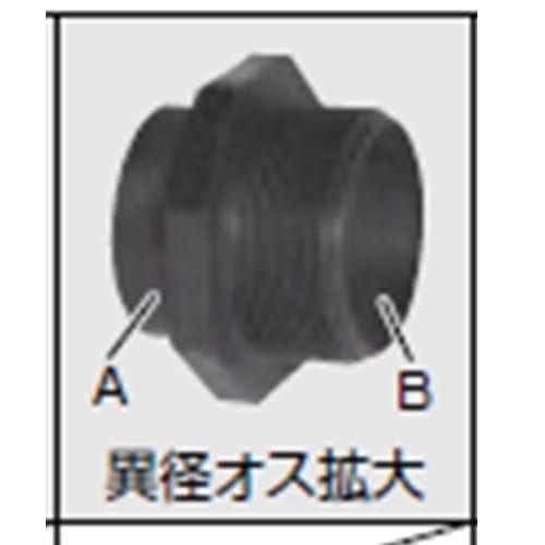 グローベン ホース継手 異径オス拡大 C40MSP2530M