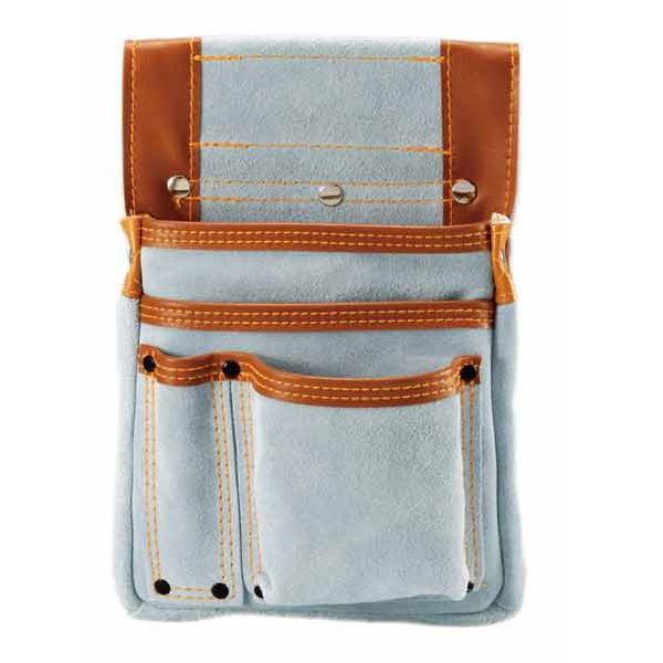 広島 裏皮製腰袋2 332-03