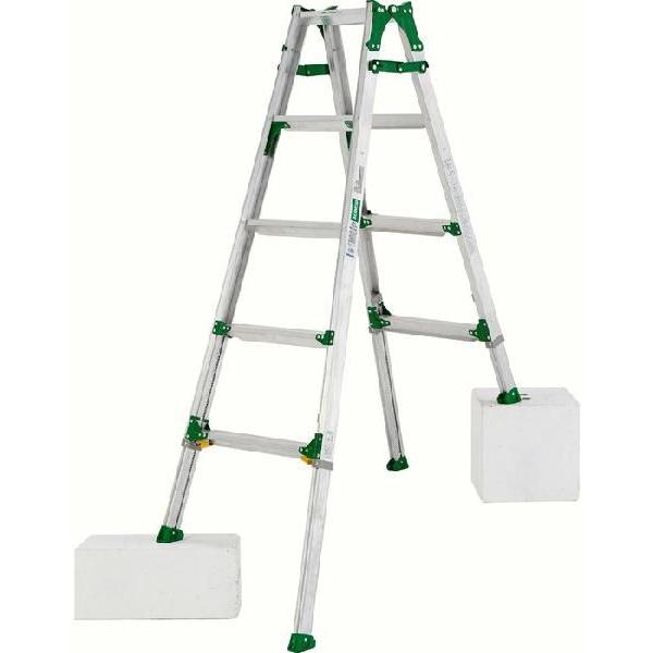 アルインコ 伸縮脚付兼用脚立 PRH-0912FX 416-50