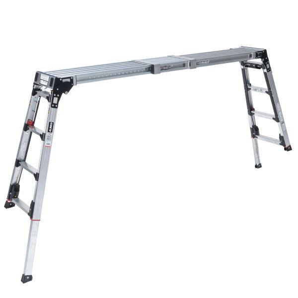 アルインコ 伸縮天板・伸縮脚付足場台 VSX-1709RX