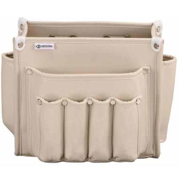 広島 プロユース EVA腰袋 アイボリー 250 775-70