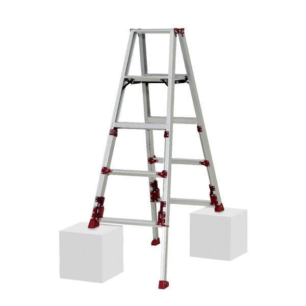 ピカ 四脚アジャスト式専用脚立 スタッピー SXJ-150A 983-09