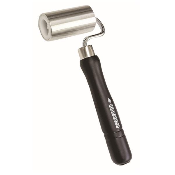 広島 PEステンレスローラー アングル付き 径34×巾60mm 988-57