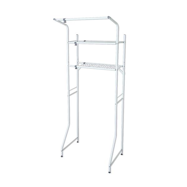 平安伸銅工業 ランドリーホワイトラック ホワイト L-2 1台