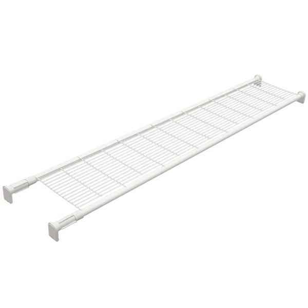 平安伸銅工業 ニューストロング突ぱり棚 大 ホワイト TAI-4 1本