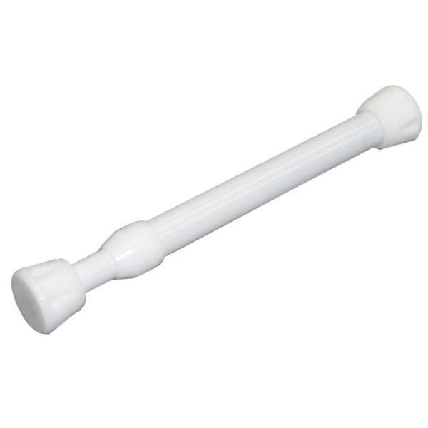 平安伸銅工業 突ぱりすき間ポール M ホワイト 耐荷重2kg 幅16〜21cm SMP-12 1本