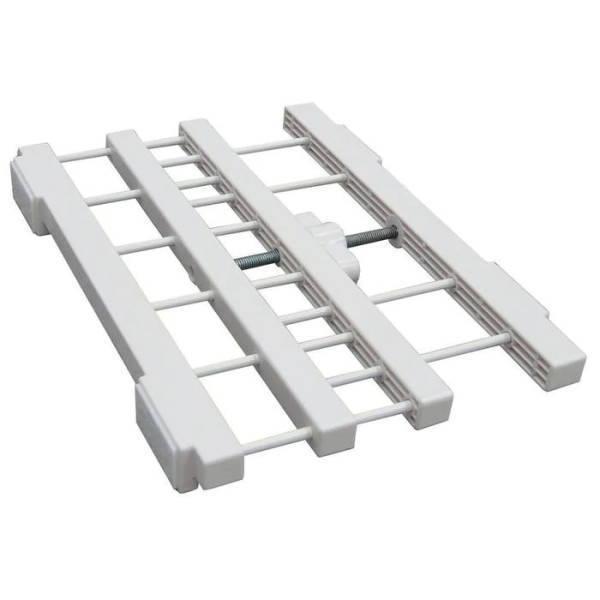 平安伸銅工業 突ぱりすき間棚 W-M ホワイト 幅14.5〜18.5cm 奥行23cm SMR-22...