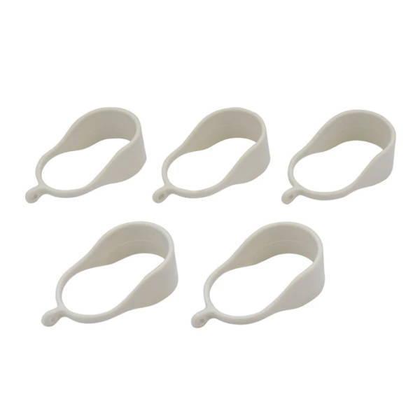 平安伸銅工業 大型カーテンリング ホワイト RWO-42 1本