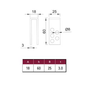 法山本店 兼用型連結金具 HK-R H19・H...の詳細画像1