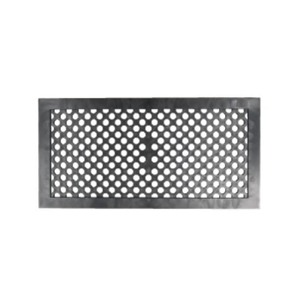 ヒロセ化成 床下換気孔 通風パネル 大 外寸200×400×8mm 黒 1枚