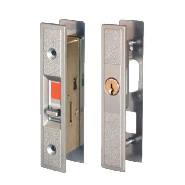 日中製作所 SEPA 取替引違戸錠 GA-800 シルバー（SL） ピンシリンダー