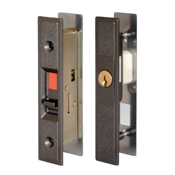 日中製作所 SEPA 取替引違戸錠 GA-800 ブロンズ（B） ピンシリンダー