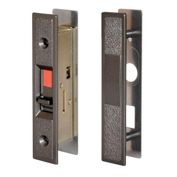 日中製作所 SEPA 玄関引き違い戸錠 取替錠 GA-800F ブロンズ（B） なし（内締錠）