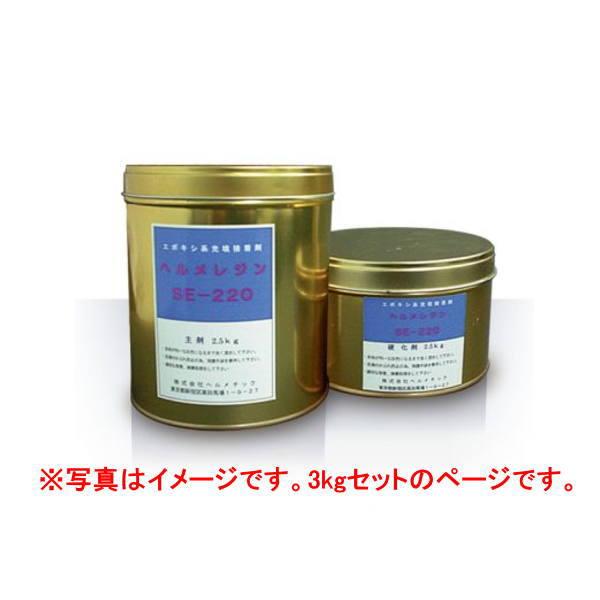 ヘルメチック へルメレジン SE-220 水中硬化型充填接着剤 3kgセット