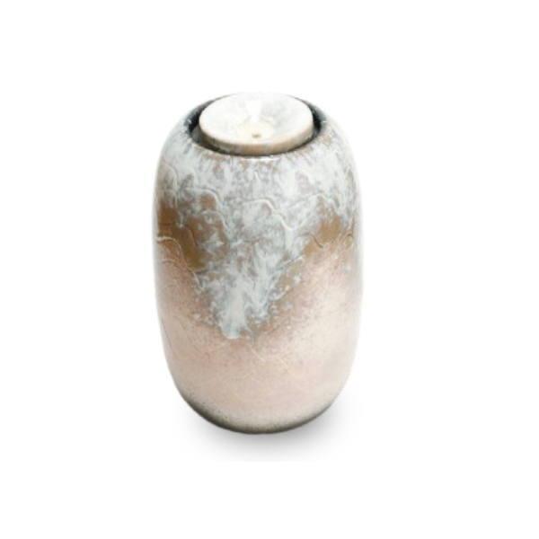 インテリア水琴窟 琴音（屋内用） a.Smallシリーズ 白窯変 S-２ φ250×H400mm Z...