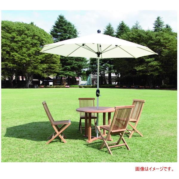 ジャービス商事 2.7mΦ アルミアンブレラ クリーム 13072