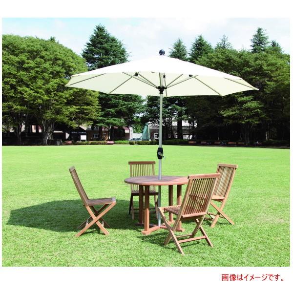 ジャービス商事 3.0ｍΦ アルミアンブレラ クリーム 13075