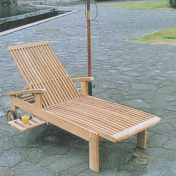 ジャービス商事 FOLDING LOUNGE ホールディングラウンジ チーク 無塗装 27101 1...