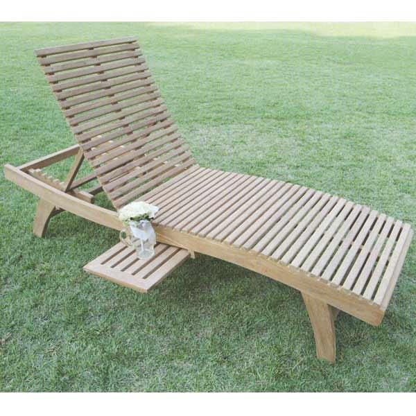 ジャービス商事 ES LOUNGE ESラウンジ チーク 無塗装 27102 1台