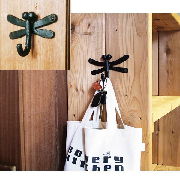 ジャービス商事 トンボフック 34139 アイアン製 インテリア置物 W120×H80×D50mm