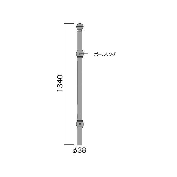 ジャービス商事 フレンチポール0413 34150