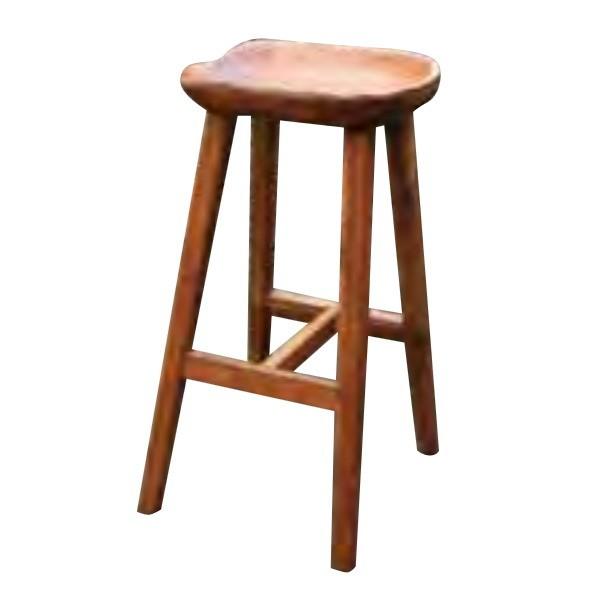 ジャービス商事 ハイチェア W400×Ｈ800×D330×SH770 35803