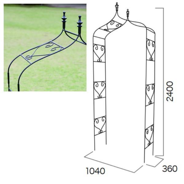 ジャービス商事 ガーデンアーチA型 36428
