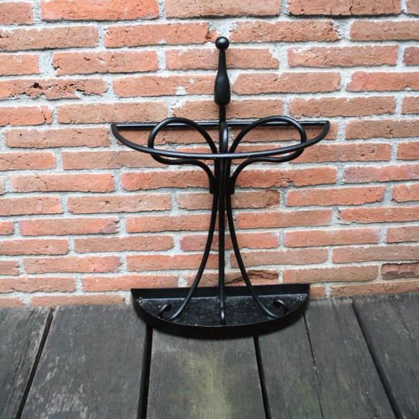 ジャービス商事 傘立て 38610 バタフライ ロートアイアン製