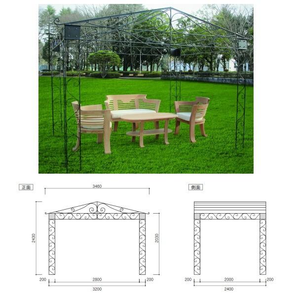 ジャービス商事 マウンテンパーゴラDX 38620