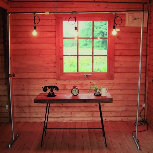 ジャービス商事 ガス管スタンドランプ 38685