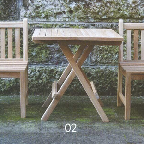 ジャービス商事 MINI SERIES SEKOLAH ミニシリーズ スコラテーブル チーク 無塗装...