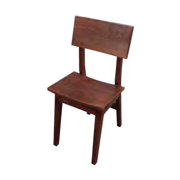 ジャービス商事 スタンダードチェア 四角 W400×H850×D440×SH450 40704