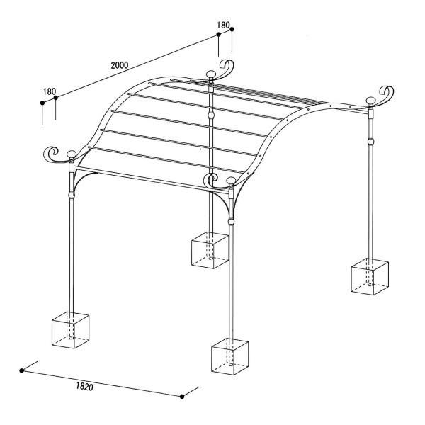ジャービス商事 フレンチアーチ 41314