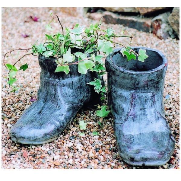 ジャービス商事 アンティーククツ型鉢（1対） 85001