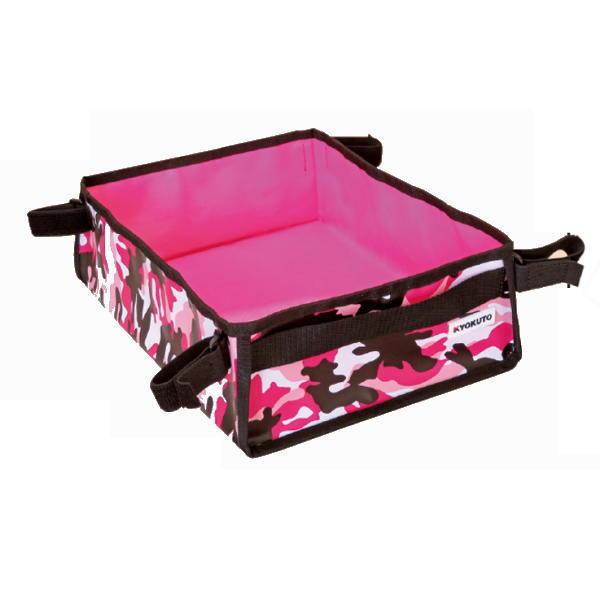 KLASS 極東産機 ウォッシャブルステップバッグ ももいろ迷彩 11-8035