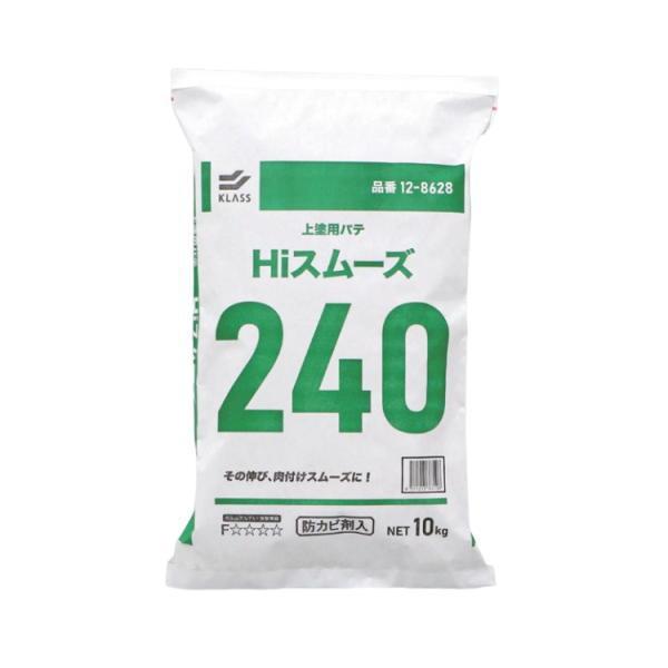 極東産機 上塗用パテ Hiスムーズ 240分 12-8628 10kg袋入 1つ