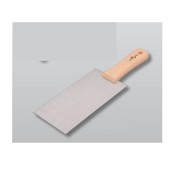 防水施工工具 防水コーキングヘラ角型 全長340mm ヘラ部幅120mm 26-0660