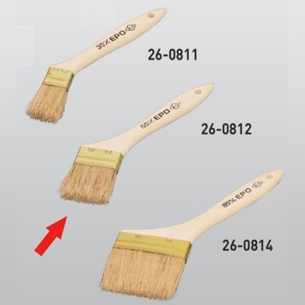 防水施工工具 万能刷毛Ａ 幅約50mm 26-0812