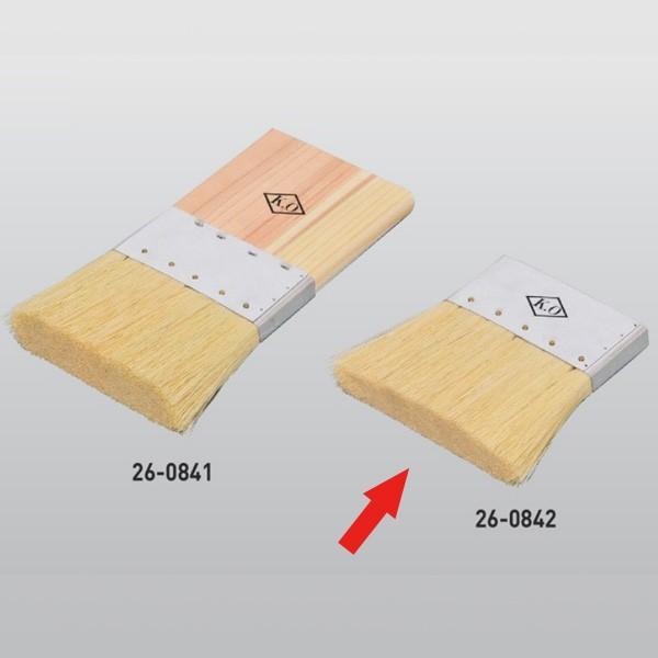 防水施工工具 アスファルト刷毛 関西型 幅約110mm 板無し 26-0842