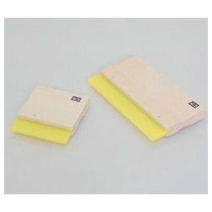 ウレタンスキージ 黄 100×120mm 厚み6mm 1つ 33-6080