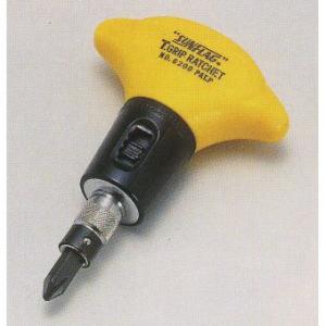 ラチェットドライバー 全長87×握り70mm 63-6145