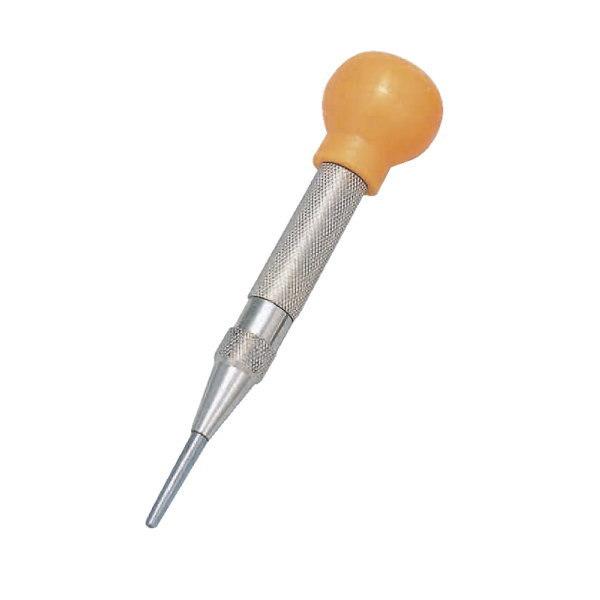 超硬センターポンチ 先端シャープ S 全長135mm １つ 63-7008