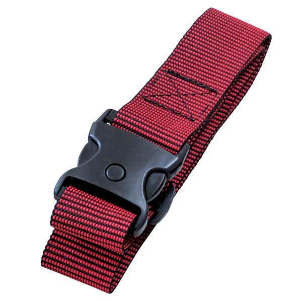 ロック付きワンタッチベルト ドット レッド 63-9395