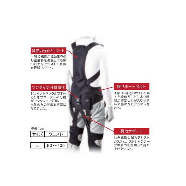 KLASS 極東産機 ワーキングパワースーツX WP-001 L 93-3262