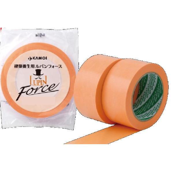 カモイ 塗膜防水用 養生テープ ルパンフォース 30mm×25m 48巻